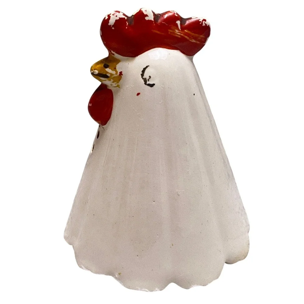 Vintage Ceramic Chicken Spice Shaker‎ Farmhouse Decor Rooster